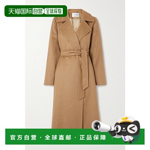 1h可退 香港直邮MaxMara 麦斯玛拉 女士 Manuela 束带驼绒大衣 16