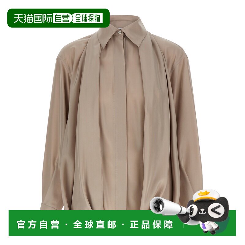 1h可退 香港直邮LOEWE 女士衬衫 S540Y05XC77200 AW2025 粉红色 S