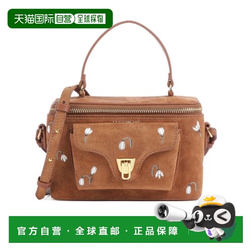 香港直邮COCCINELLE 女士斜挎包 E5VB7550101W11 AW2026 棕色