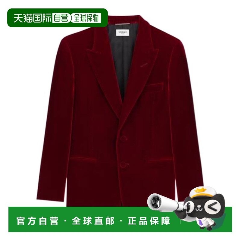 香港直邮Saint Laurent 翻领长袖西装外套 817991Y525R