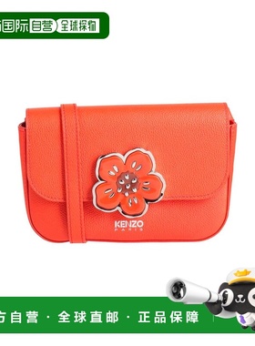 1h可退 香港直邮kenzo 高田贤三 女士 Bags 斜挎包 orange橙色 舒