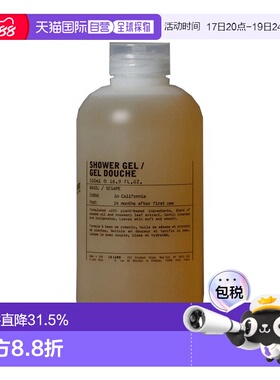 欧洲直邮LE LABO香水实验室 植纯系列啫喱沐浴露500ml #罗勒正品