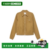 徽标斜纹布短夹克 1h可退 HJK063 男士 PLAQUE 香港直邮Ami Paris