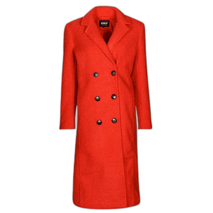 欧洲直邮Only 女士 ONLPIPER COAT CC OTW 大衣 红色