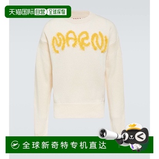 徽标初剪羊毛毛衣 男士 000268 玛尼 香港直邮Marni