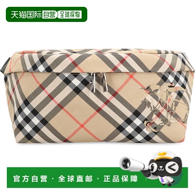 1h可退 香港直邮Burberry 巴宝莉 男士 TECHNICAL 布织腰包 80917