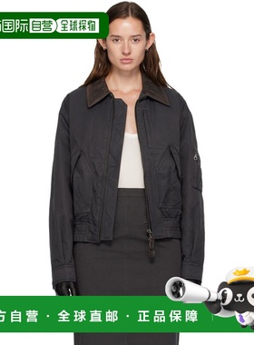 香港直邮Tom Ford 汤姆 福特 女士 灰色 MK-3 飞行员夹克