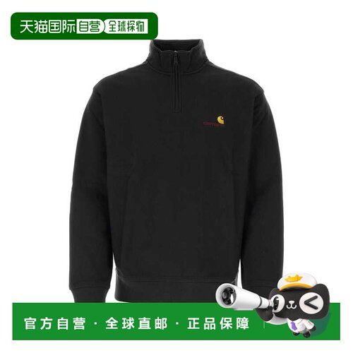 1h可退 香港直邮CARHARTT WIP 女士 American Script 黑色棉混纺