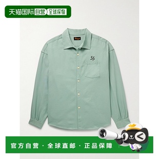 Palmer 1h可退 男士 维斯维木 可拆卸领刺绣棉质 香港直邮Visvim