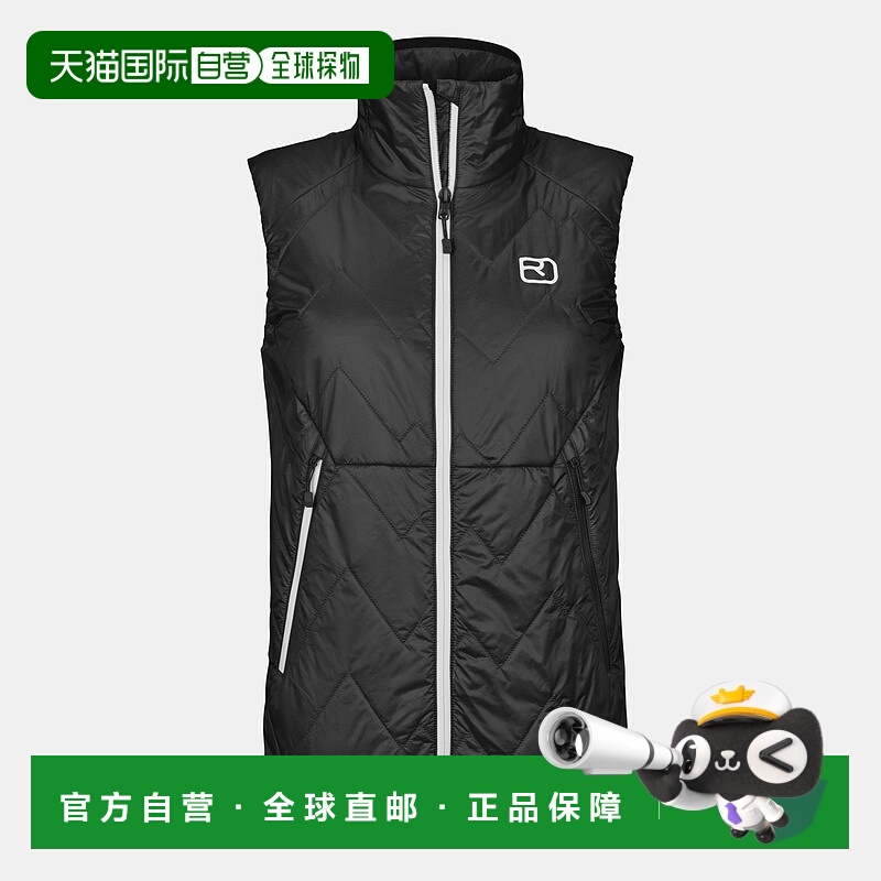 欧洲直邮ORTOVOX SWISSWOOL PIZ VIAL 女款羊毛保暖马甲立领夹克