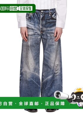 香港直邮Junya Watanabe 渡边淳弥 男士 蓝色 Levi's 联名 Inkjet