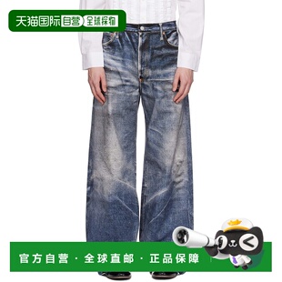 香港直邮Junya Watanabe 渡边淳弥 男士 蓝色 Levi's 联名 Inkjet