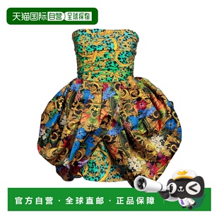 短款 女士 连衣裙 green绿色 香港直邮versace 舒适时尚 范思哲