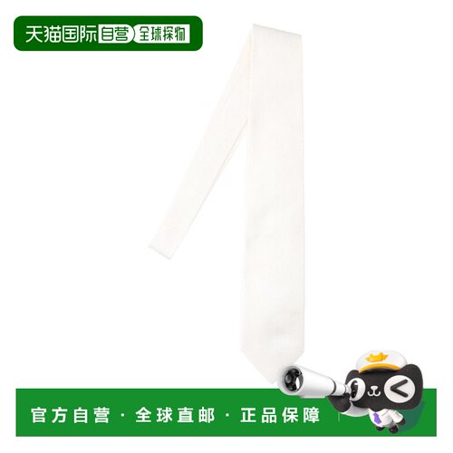 香港直邮TOM FORD 男士领带 STE001S0253WAB SS2026 白色 尖头领