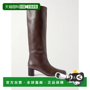 皮质及膝靴子 1h可退 Downtown 女士 261WAS0289L女靴 toteme