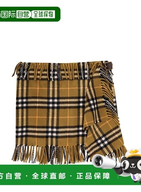 欧洲直邮BURBERRY 女士半身裙8099716C1422羊毛羊绒博柏利