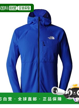 自营欧洲直邮THE NORTH FACE北面 FUTUREFLEECE男士再生聚酯连帽