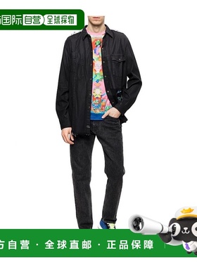 香港直邮Versace 印花修身T恤 A77276A234048A7237短袖范思哲