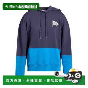 KITSUNE 舒适时尚 男士 blue蓝色 连帽卫衣 香港直邮MAISON