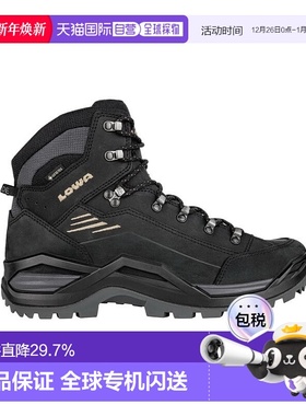自营欧洲直邮LOWA RENEGADE EVO GTX MID男士黑色防水科技面料登