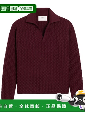 1h可退 香港直邮Ami Paris 长袖毛衣 UPL403KN0104.
