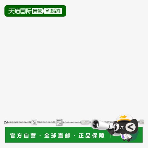 香港直邮FENDI 女士手链手镯 8AK321A44GF1O8T SS2026 灰色 FF图