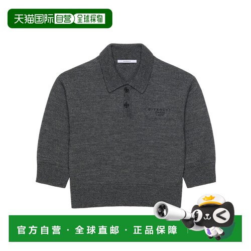 香港直邮Givenchy 短袖羊驼毛Polo衫 BWL0094ZSM