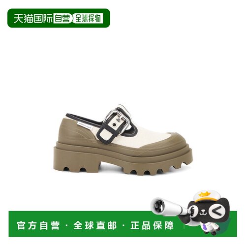 香港直邮Bottega Veneta 葆蝶家 女士 Trek圆头玛丽珍平底鞋 7965