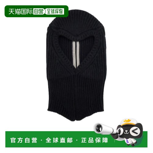 香港直邮RICK OWENS 女士帽子 RP02F5490WSBR09 AW2026 黑色
