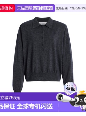1h可退 香港直邮The Frankie Shop 女士 Croydon 美利奴羊毛Polo