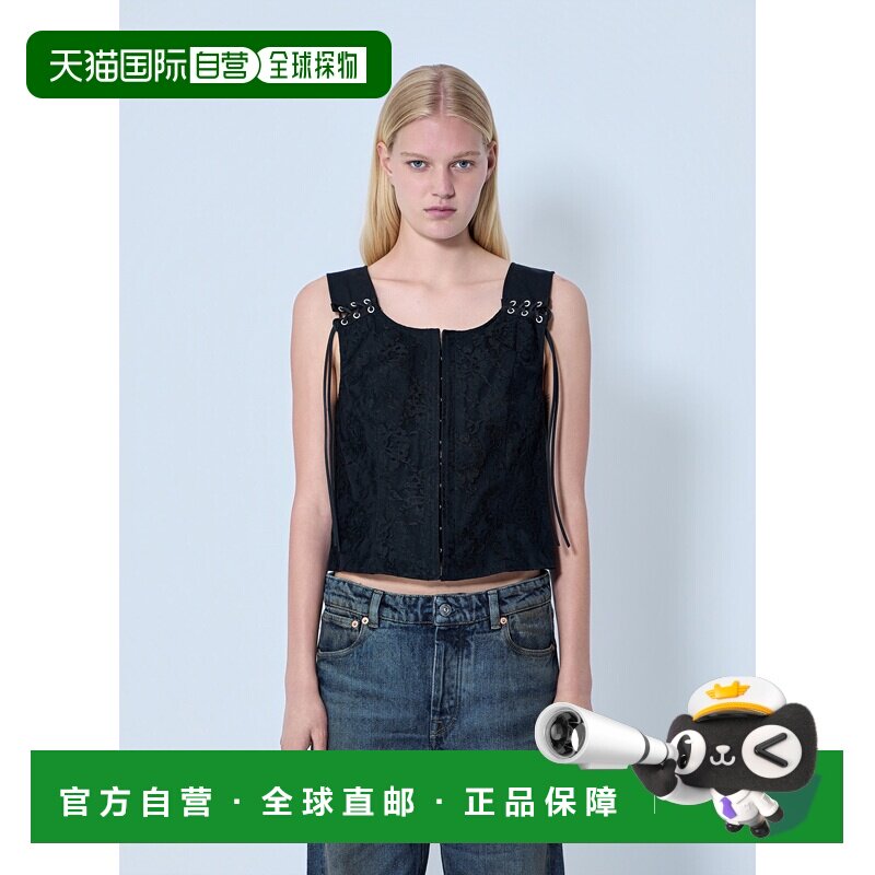 1h可退 香港直邮Our Legacy 女士 Tough 背心 W2262TSB black黑色