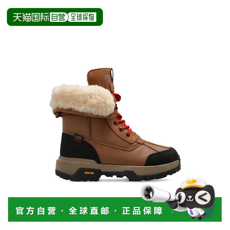 1h可退 欧洲直邮ugg 女士 防寒靴雪地靴羊毛高帮厚底雪地鞋女鞋