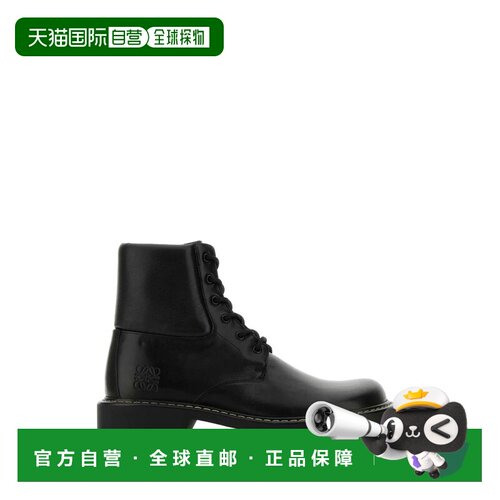 1h可退 香港直邮LOEWE 男士靴子 M816285XBSBLACK SS2025 黑色 Bl