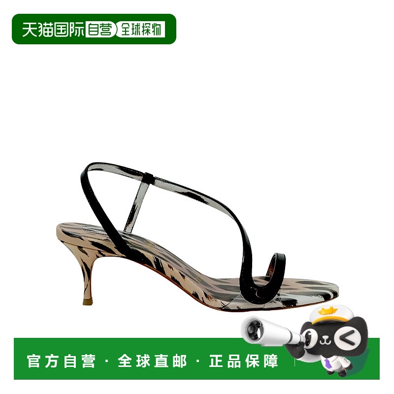 香港直邮Christian Louboutin 圆头高跟凉鞋 1250991路铂廷