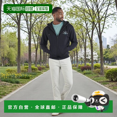 欧洲直邮Oxbow衣服男套头运动衫卫衣海蓝色S1SANDBAR帽衫连帽衫