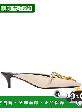 香港直邮Balmain 尖头穆勒鞋 FN1UR155LVIT单鞋