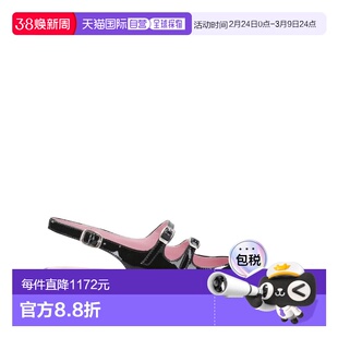 1h可退 香港直邮Carel 女士 巴黎黑色凉鞋 PECHE88 black黑色 舒