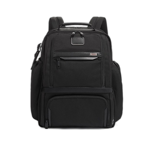 自营欧洲直邮TUMI途明 ALPHA 3系列 男女同款黑色尼龙双肩背包