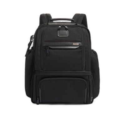 自营欧洲直邮TUMI途明 ALPHA 3系列 男女同款黑色尼龙双肩背包