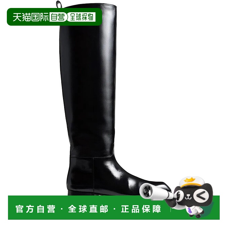 1h可退 香港直邮KHAITE 女士 COLT FINISH 及膝光滑马靴 F1107943