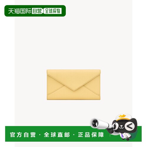 欧洲直邮YSL（圣罗兰）LETTER grand portefeuille en cuir钱包