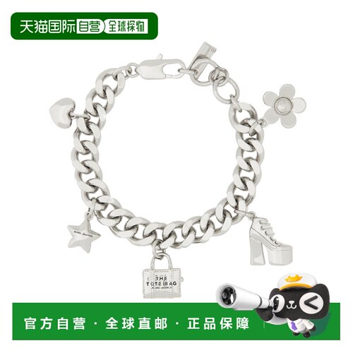 香港直邮Marc Jacobs 马克 雅可布 女士 BIJOUX 镀银铜制立体锆石