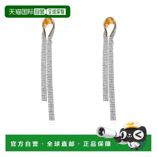 香港直邮LANVIN 女士耳饰 AWCJFBO4LGDTA26M1 AW2026 银色 长款耳