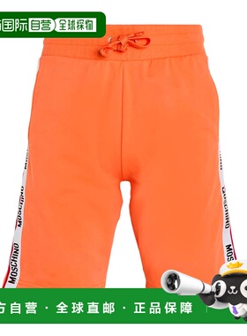 香港直邮Moschino 莫斯奇诺 男士 睡衣 orange橙色 舒适时尚短裤