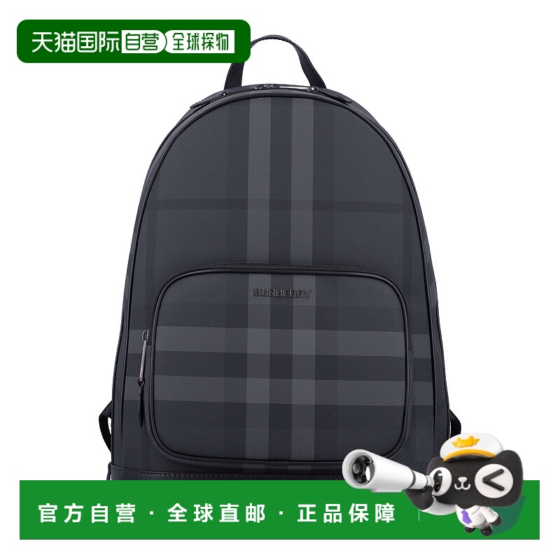 【99新未使用】香港直邮Burberry 巴宝莉 男士 Check backpack 双