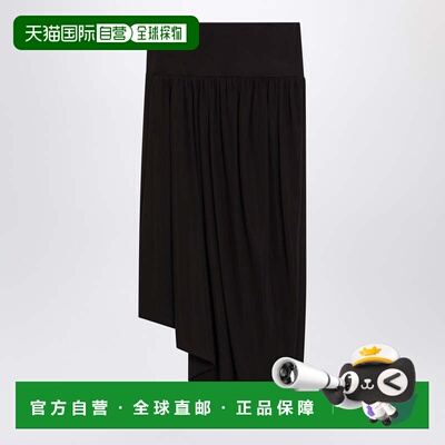 1h可退 香港直邮alaia 女士 fluid 黑檀木色棕色针织半身裙 AA9J2