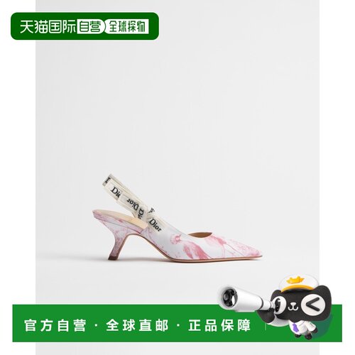 自营欧洲直邮Dior迪奥 J'Adior Dioriviera女士印花露跟高跟鞋