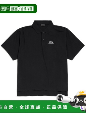 1h可退 香港直邮26SS 黑色 Polo 衫 Men短袖巴黎世家