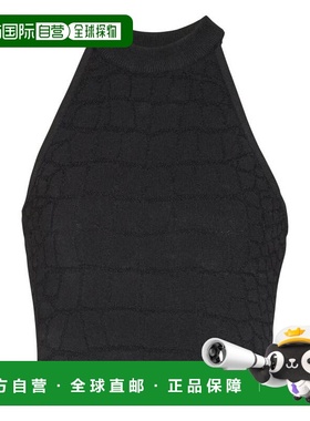 1h可退 香港直邮Balmain 巴尔曼 女士 黑色上衣 FF0AB027KJ14