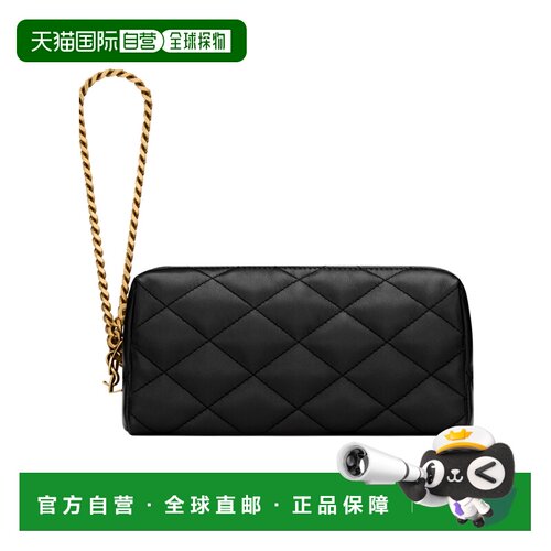 香港直邮Saint Laurent 拉链手拿包 8631811EL07手提包小包